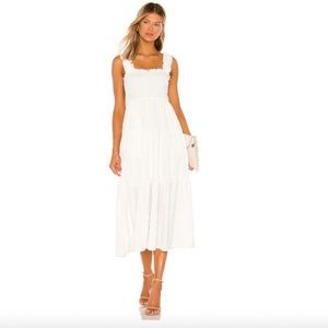 Majorelle White Kimmie Midi Dress - XXS